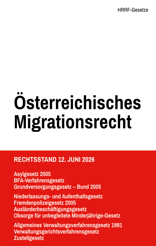 Textausgabe Österreichisches Migrationsrecht