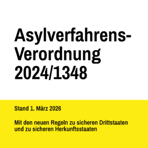 Textausgabe Asylverfahrens-VO
