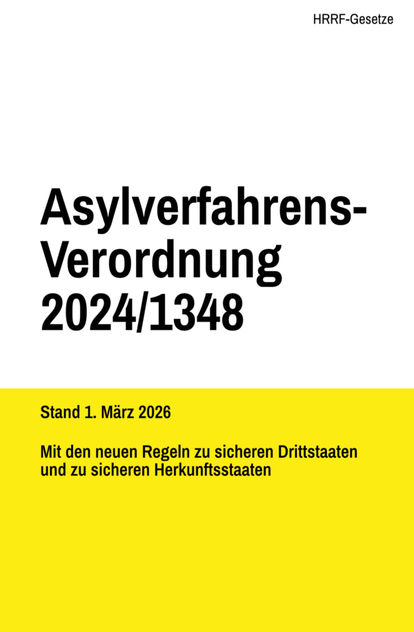 Textausgabe Asylverfahrens-VO