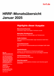 Monatsübersicht Januar 2025